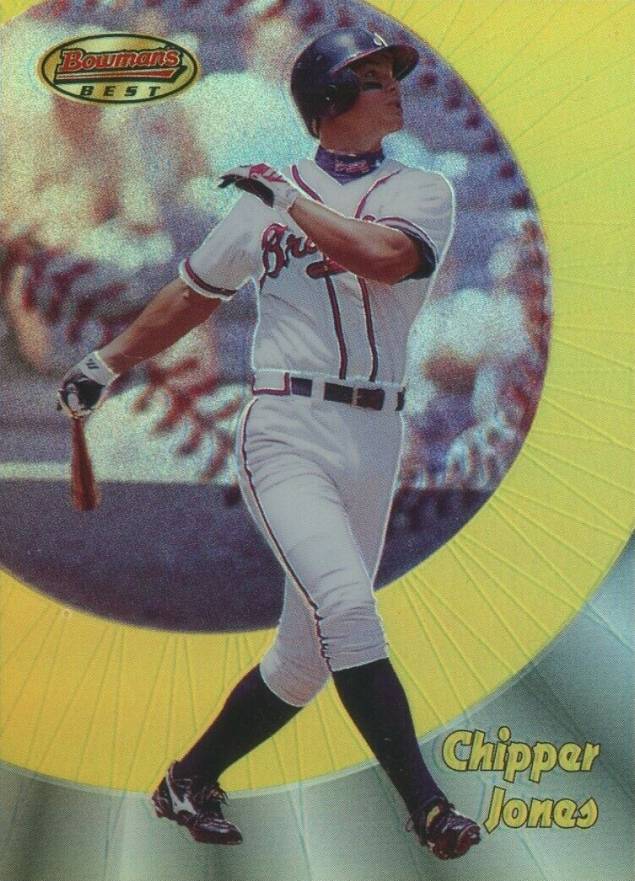 1998 Bowman's Best Chipper Jones #5 Baseball Card