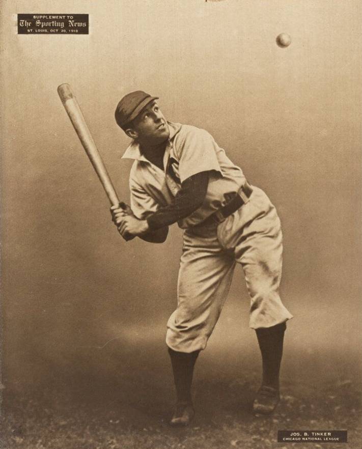 1909 Sporting News Supplements Joe Tinker # Baseball Card