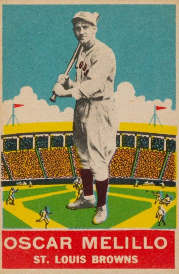 1933 DeLong Oscar Melillo #3 Baseball Card