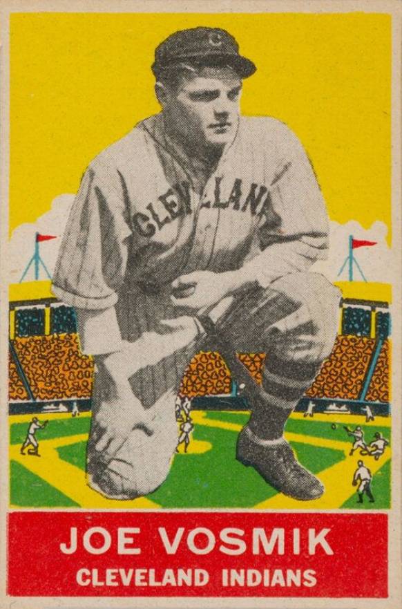1933 DeLong Joe Vosmik #20 Baseball Card