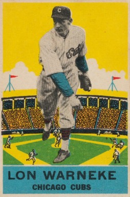 1933 DeLong Lon Warneke #16 Baseball Card