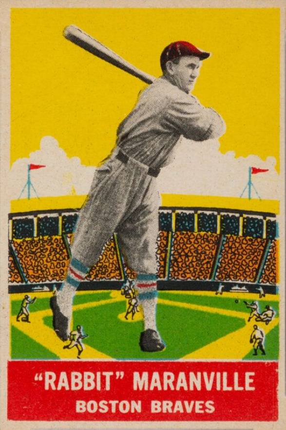 1933 DeLong "Rabbit" Maranville #13 Baseball Card