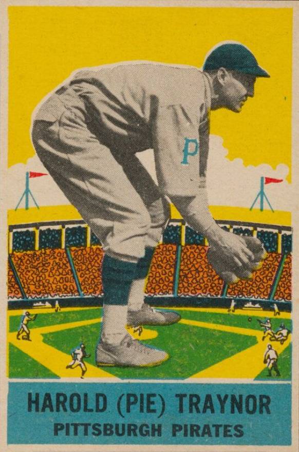 1933 DeLong Harold (Pie) Traynor #12 Baseball Card