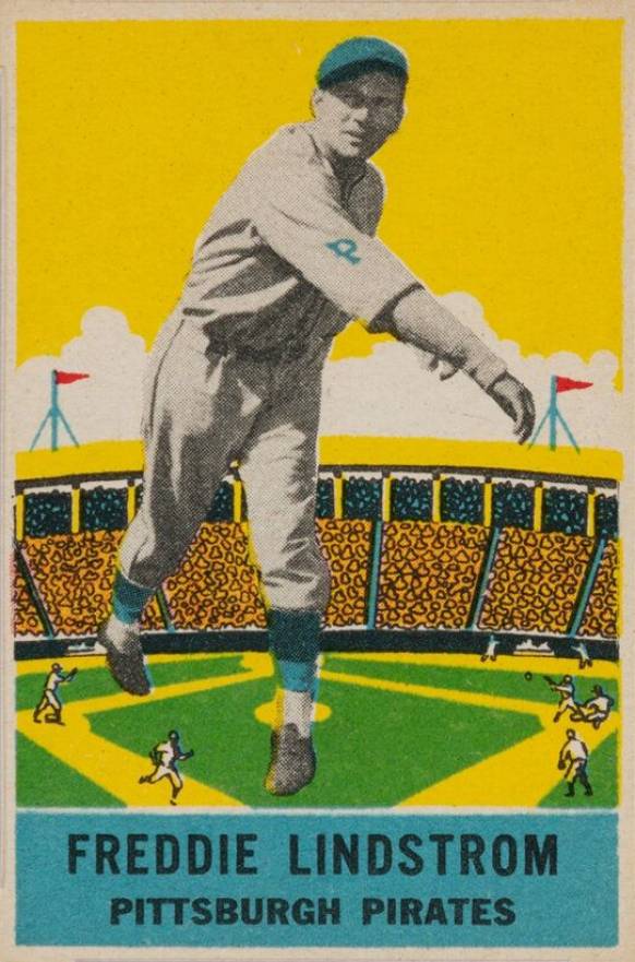 1933 DeLong Freddie Lindstom #11 Baseball Card