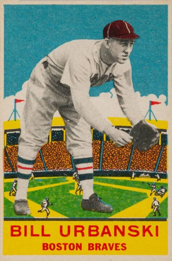 1933 DeLong Bill Urbanski #9 Baseball Card