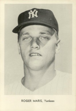 1966 New York Yankees Team Issue Roger Maris # Baseball Card