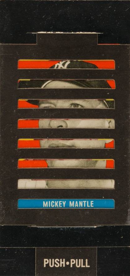 1965 Topps Push-Pull Mantle/Berra #6 Baseball Card
