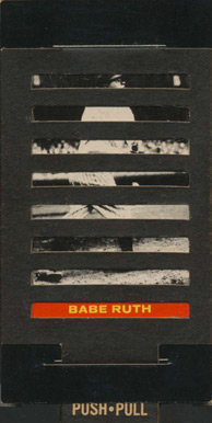 1965 Topps Push-Pull Gehrig/Ruth #17 Baseball Card