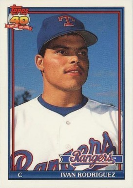 1991 Topps Traded Tiffany Ivan Rodriguez #101T Baseball Card