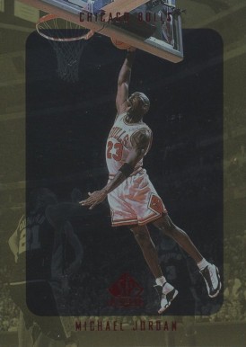 1997 SP Authentic Michael Jordan #23 Basketball Card