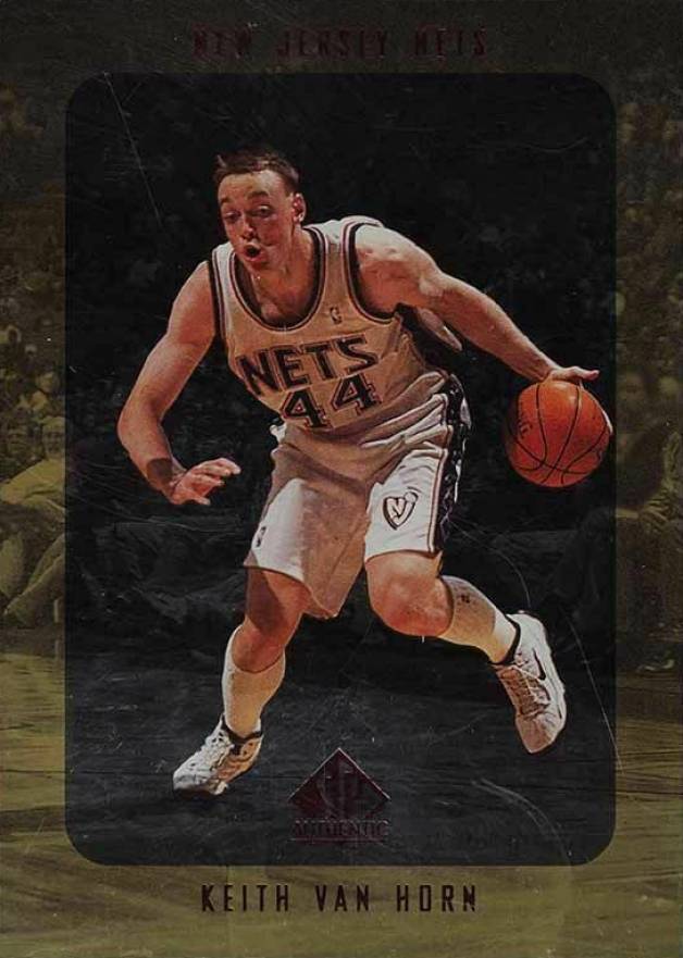 1997 SP Authentic Keith Van Horn #89 Basketball Card