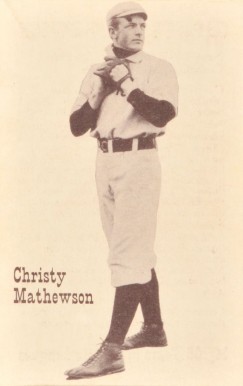 1951 Connie Mack Book Christy Mathewson # Baseball Card