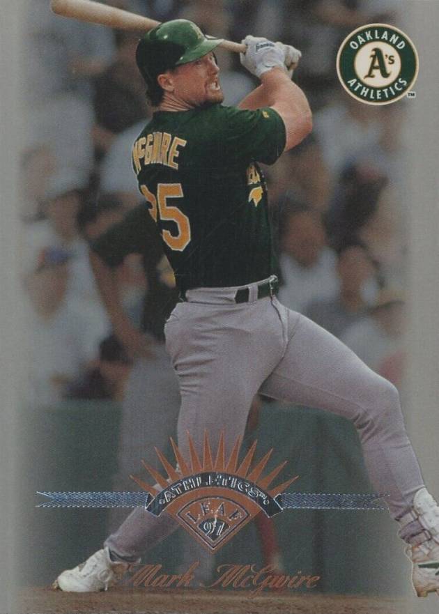1997 Leaf Mark McGwire #38 Baseball Card