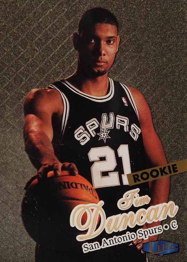 1997 Ultra Tim Duncan #131G Basketball Card