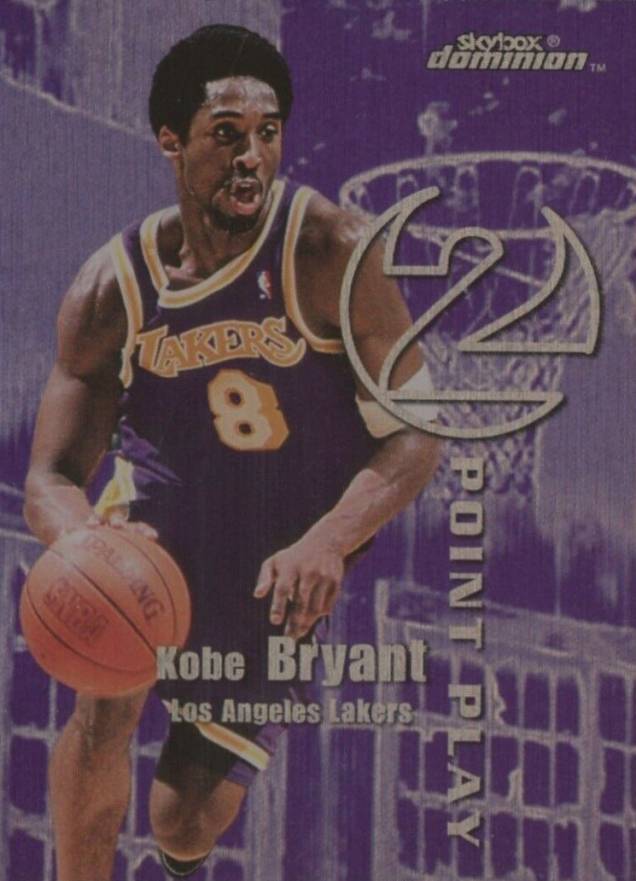 1999 Skybox Dominion 2 Point Play Kobe Bryant/Vince Carter #4 Basketball Card