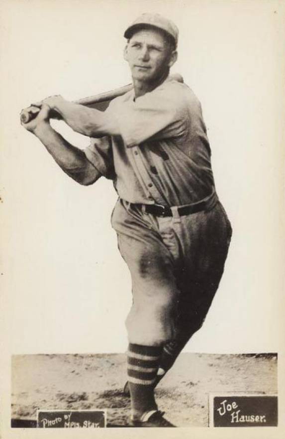 1933 Worch Cigar American Association (1933-34) Joe Hauser #26 Baseball Card