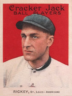 1915 Cracker Jack Rickey, St. Louis-Americans #133 Baseball Card