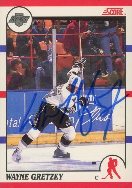 1990 Score Wayne Gretzky #1 Hockey Card