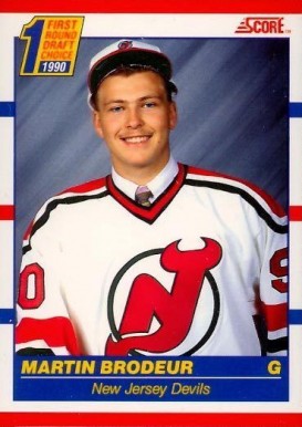 1990 Score Canadian Martin Brodeur #439 Hockey Card