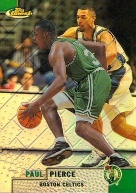 1999 Finest Paul Pierce #184 Basketball Card
