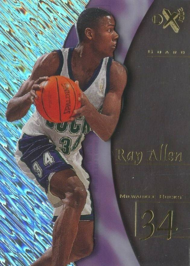 1997 Skybox E-X2001 Ray Allen #33 Basketball Card