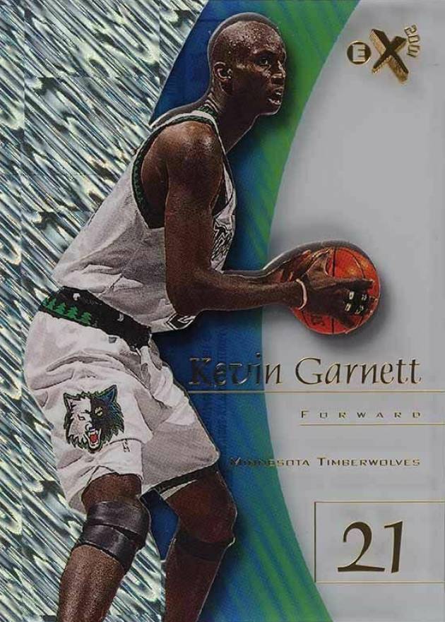 1997 Skybox E-X2001 Kevin Garnett #2 Basketball Card