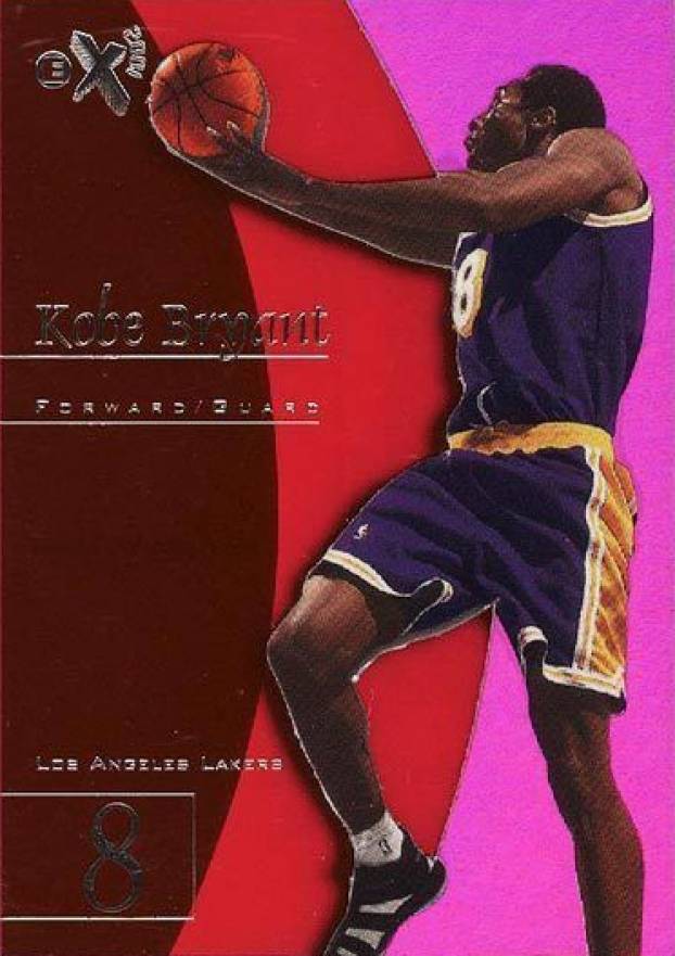 1997 Skybox E-X2001 Kobe Bryant #8 Basketball Card