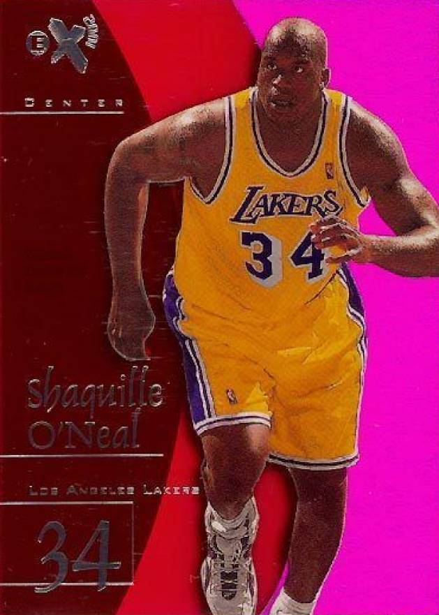 1997 Skybox E-X2001 Shaquille O'Neal #7 Basketball Card