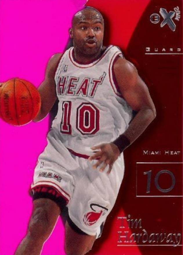 1997 Skybox E-X2001 Tim Hardaway #54 Basketball Card