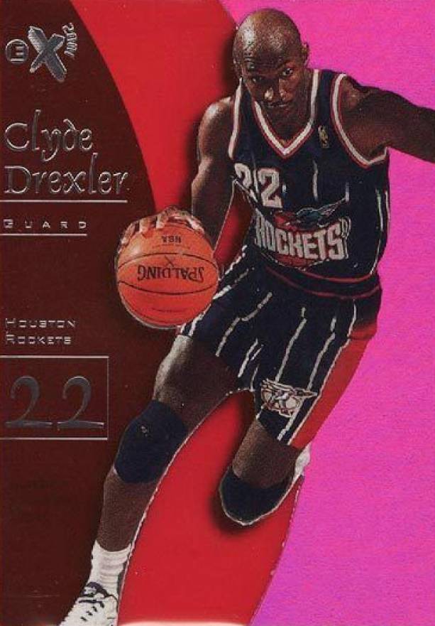 1997 Skybox E-X2001 Clyde Drexler #30 Basketball Card