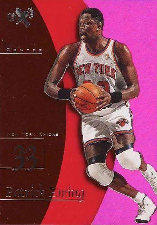 1997 Skybox E-X2001 Patrick Ewing #21 Basketball Card