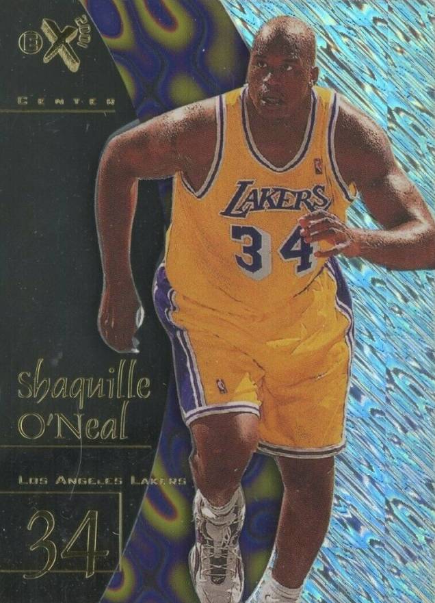 1997 Skybox E-X2001 Shaquille O'Neal #7 Basketball Card