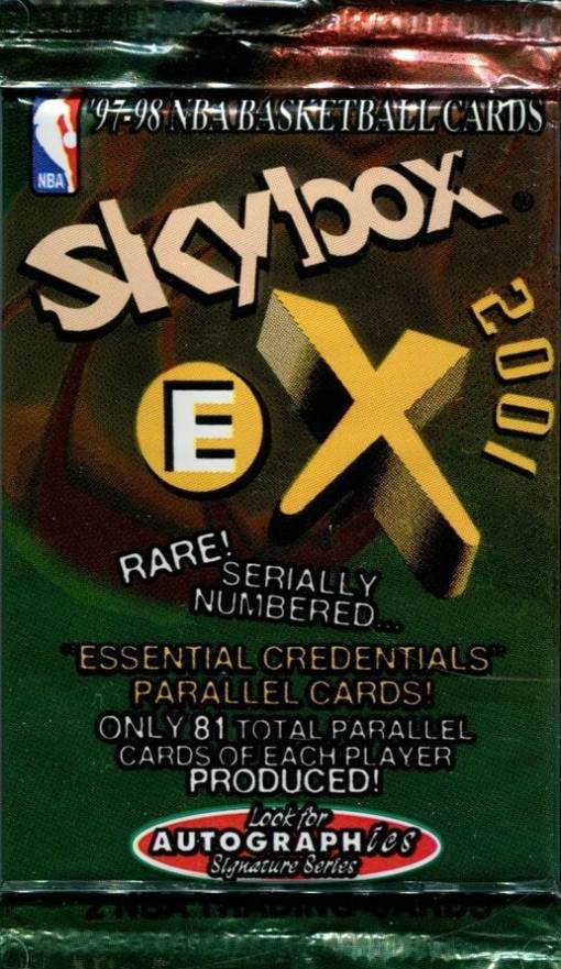 1997 Skybox E-X2001 Foil Pack #FP Basketball Card