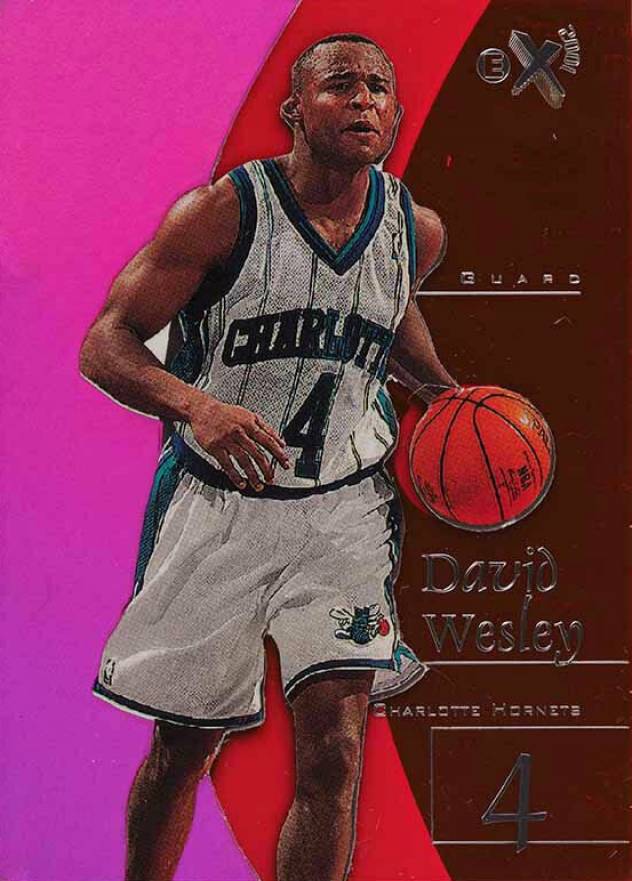 1997 Skybox E-X2001 David Wesley #40 Basketball Card