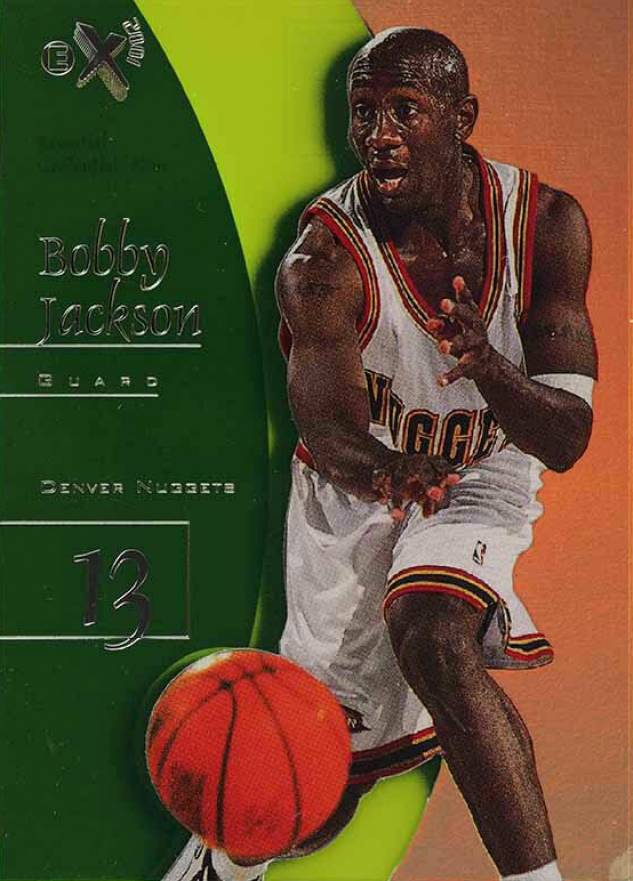 1997 Skybox E-X2001 Bobby Jackson #62 Basketball Card