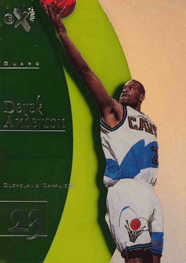 1997 Skybox E-X2001 Derek Anderson #63 Basketball Card