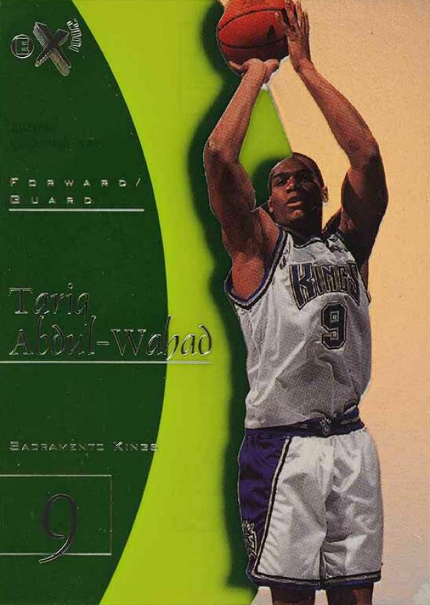 1997 Skybox E-X2001 Tariq Abdul-Wahad #66 Basketball Card