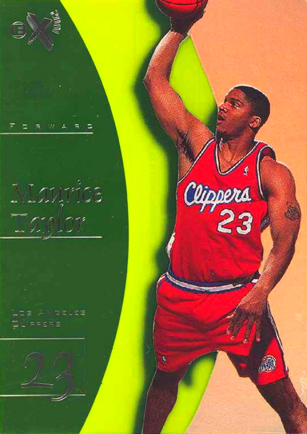 1997 Skybox E-X2001 Maurice Taylor #69 Basketball Card