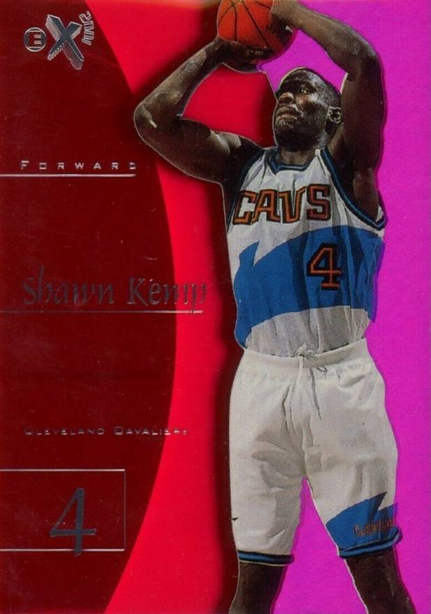 1997 Skybox E-X2001 Shawn Kemp #6 Basketball Card