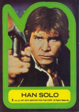 11 1999 Topps Chrome Archives Star Wars Han Solo Cornered by Greedo 