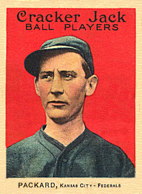 1914 Cracker Jack Packard, Kansas City-Federals #142 Baseball Card