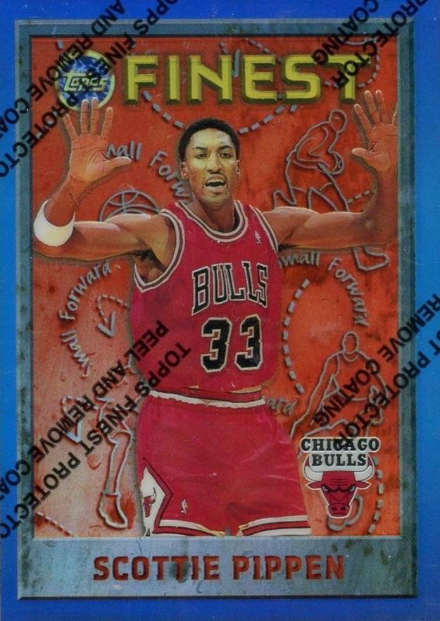 1995 Finest Scottie Pippen #179 Basketball Card