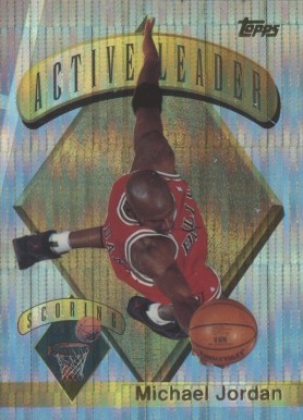 1995 Topps Power Boosters Michael Jordan #1 Basketball Card