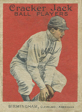 1914 Cracker Jack BIRMINGHAM, Cleveland-Americans #106 Baseball Card