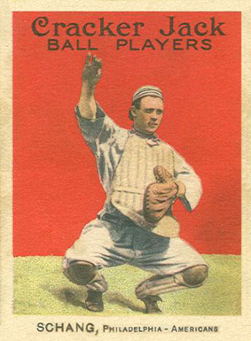 1914 Cracker Jack SCHANG, Philadelphia-Americans #58 Baseball Card