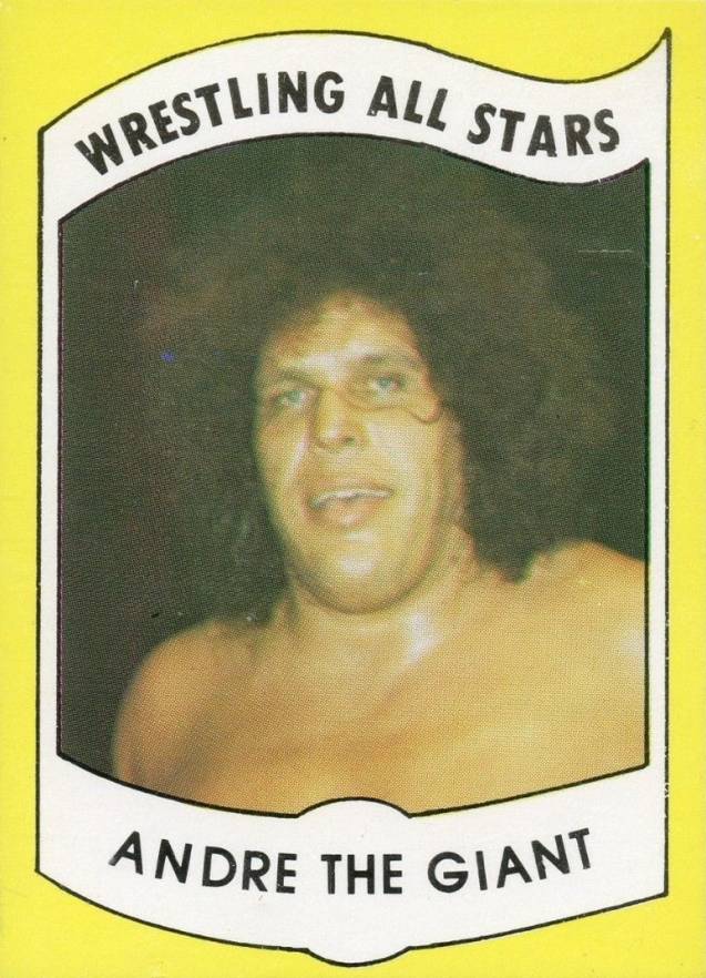1982 Wrestling All Stars Series A Andre the Giant #1 Other Sports Card