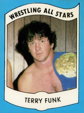 1982 Wrestling All Stars Series A Terry Funk #10 Other Sports Card