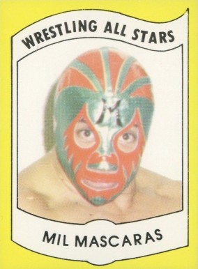 1982 Wrestling All Stars Series A Mil Mascaras #3 Other Sports Card