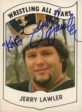 1982 Wrestling All Stars Series A Jerry Lawler #34 Other Sports Card