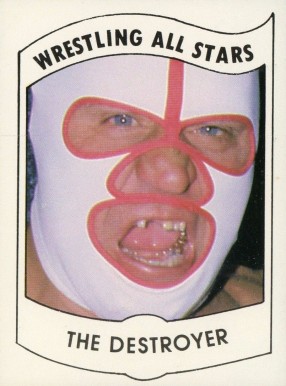1982 Wrestling All Stars Series A The Destroyer #36 Other Sports Card